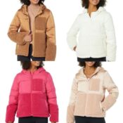 Amazon Cyber Monday! Amazon Essentials Women's Sherpa Puffer Jacket $27.90...