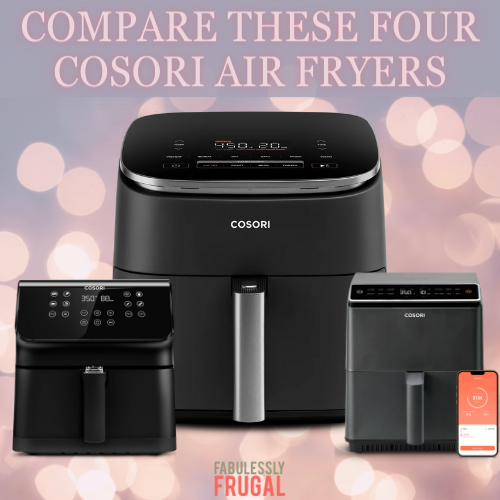 COSORI's brand new air fryer cooks food 46% faster than previous