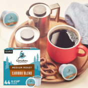 Caribou Coffee 44-Count Medium Roast K-Cup Pods as low as $23.79 Shipped...