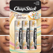 ChapStick Cake Batter Limited Edition Flavored Lip Balm, 3-Pack as low...