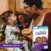 Cheerios Multi Grain Cereal, 12 Oz $4.42 when you buy 2 (Reg. $12) + Free...