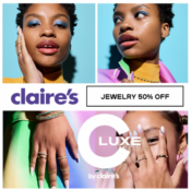 Claire's: Early Black Friday 50% OFF Select Jewelry!