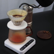 Achieve consistency in your brewing rituals with this Coffee Scale with...