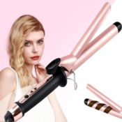 Transform your hair into a masterpiece with this Curling Iron as low as...