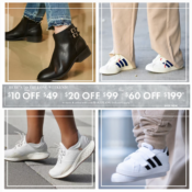 DSW: Take 10 OFF $49, $20 OFF $99, OR $60 OFF $199 with code MAKEPLANS
