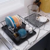 Dish Drying Rack with Drainboard $14.99 After Code (Reg. $29.99)