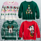 Kohl's Cyber Monday! Disney Kids Christmas Sweaters $5.63 EACH After Code...
