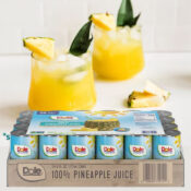 Dole All Natural 100% Pineapple Juice 24-Count Cans $10.72 (Reg. $28.98)...