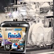 Finish Powerball Ultimate Infinity Shine Dishwashing Tablets, 62-Count...