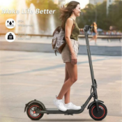 Enjoy a faster and smarter way to travel with Folding Electric Scooter...