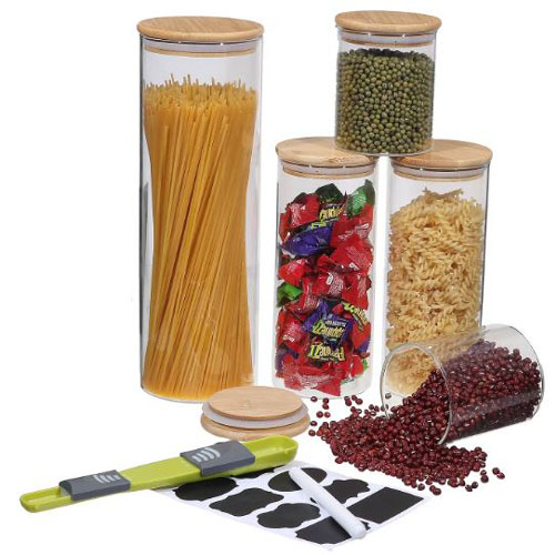 Glass Spice Jars 24-Piece Set w/ Lids & Labels Only $19.99 Shipped on   (Reg. $40)