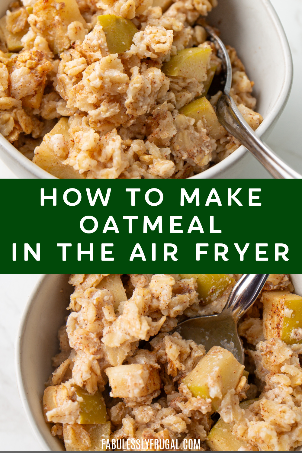 how to make oatmeal in the air fryer