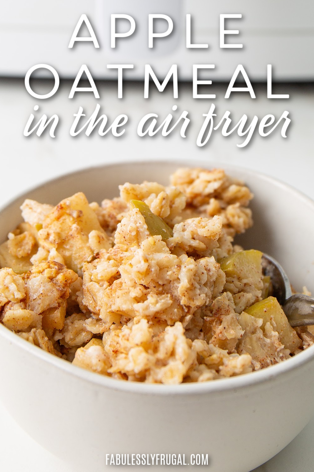 apple oatmeal in the air fryer