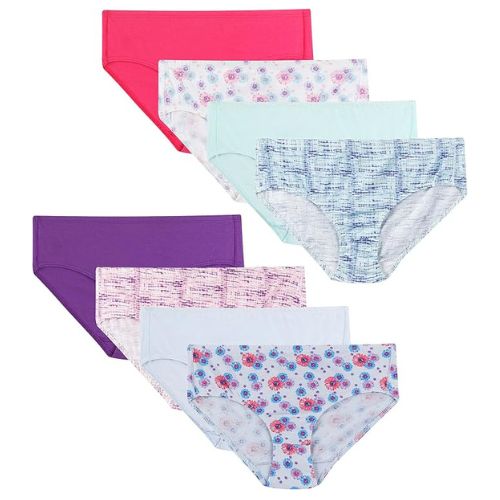 Hanes Ultimate Girl's 100% Organic Cotton Briefs & Hipster Panties, 8-Count  Pack $13.50/Pack when you buy 2 (Reg. $18) - $1.69 Each, Size 6-14 -  Fabulessly Frugal