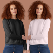 Hanes Women’s Soft Fleece EcoSmart Crewneck Sweatshirt $10 (Reg. $18)...