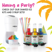 Amazon Black Friday! Hawaiian Shaved Ice & Snow Cone Machine $34.95...