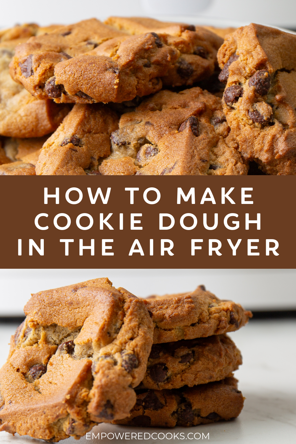 how to make cookie dough in the air fryer