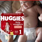 Huggies Little Snugglers Newborn Diapers (Size 1, 168-Count) as low as...