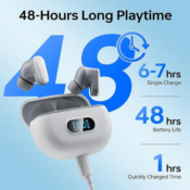 IPX7 Waterproof Bluetooth 5.3 Earbuds $14.99 After Coupon (Reg. $30)