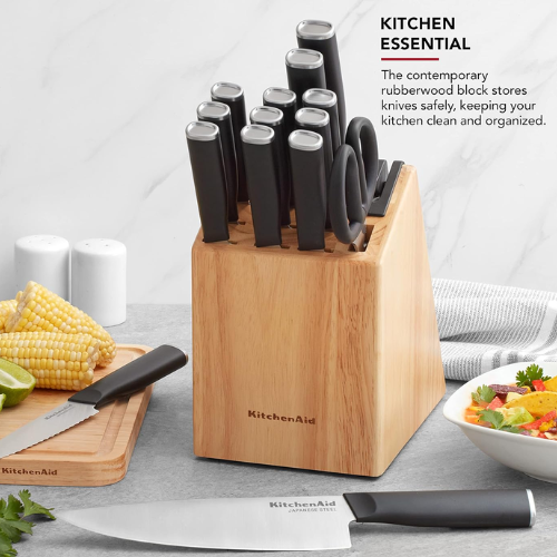 KitchenAid Classic 15-Piece Knife Block Set $47.01 Shipped Free (Reg. $87)  - Fabulessly Frugal