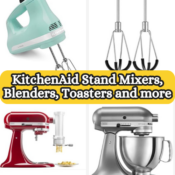 Amazon Black Friday! KitchenAid Stand Mixers, Blenders, Toasters and more...