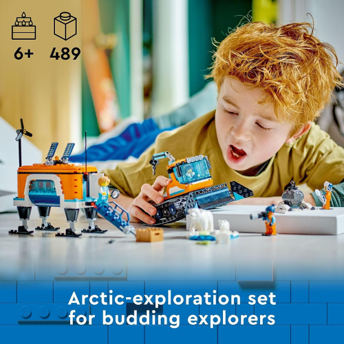 LEGO City 489-Piece Exploration Arctic Explorer Truck and Mobile Lab ...