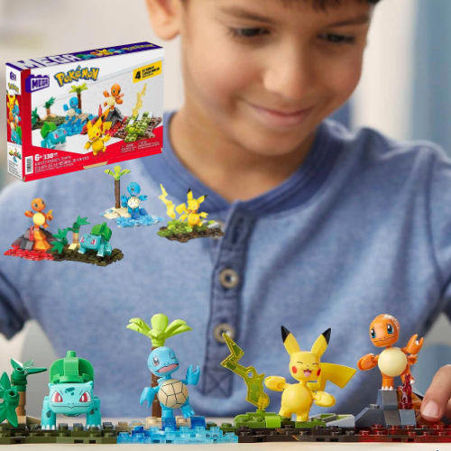 Mega Construx Pokemon Kanto Region Team Playset