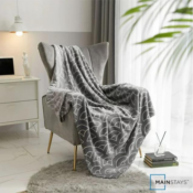 Mainstays Plush Throw Blankets $5.96 (Reg. $20) – 7 Colors