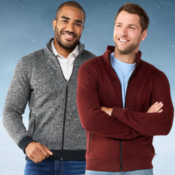 Kohl's Cyber Monday! Men’s Sonoma Goods For Life Fleece Sweater Jacket...