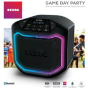 ION Audio Game Day Party Portable Bluetooth Speaker with LED Lighting $40...