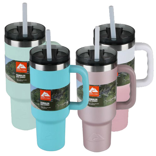 Ozark Trail Vacuum Insulated Stainless Steel 40-Oz Tumbler $14.97 (Reg.  $19.97) - 4 Colors - Fabulessly Frugal