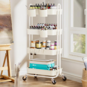 Pipishell 4-Tier Rolling Utility Cart $29.98 After Coupon (Reg. $40)