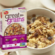 Post Great Grains Raisins, Dates & Pecans Whole Grain Breakfast Cereal,...