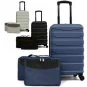 Walmart Black Friday! Protege 20″ Carry-On Luggage w/ 2 Packing Cubes...