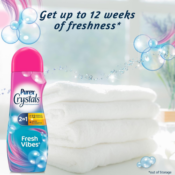 Purex Crystals 4-Pack In-Wash Fragrance & Scent Booster (Fresh Vibes)...