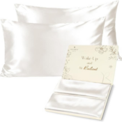 Queen Satin Pillowcases, 2-Pack $11.18 After Code (Reg. $15.99) - $5.59/pillowcase!