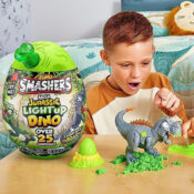 Smashers Mega Jurassic Light Up Dino Egg with Over 25 Surprises (T-Rex)...