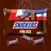 Snickers Chocolate Candy Bars Fun Size, 10.59 Oz Bag as low as $2.03 Shipped...