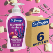 Softsoap 6 Big Bottles Lavender & Shea Scent Liquid Hand Soap as low...