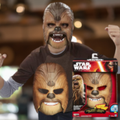 Star Wars Roaring Chewbacca Wookiee Sounds Mask $20 (Reg. $34) - Amazon...