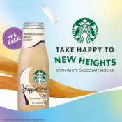 Starbucks 12-Pack White Chocolate Mocha Frappuccino as low as $22.70 Shipped...