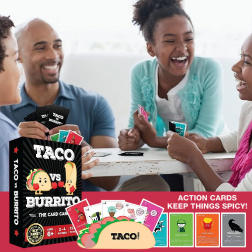 Taco vs Burrito Card Game 9.97 (Reg. 25) 23.9K+ FAB Ratings! Fabulessly Frugal