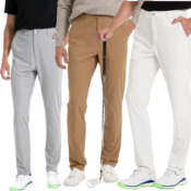 Make His Golfing Stylish and Functional with these Golf Pants for just...