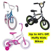 Walmart Black Friday! Up to 40% Off Huffy Kids Bikes from $38 Shipped Free...