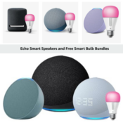 Amazon Black Friday! Up to 71% Off Echo Smart Speakers and Free Smart Bulb...