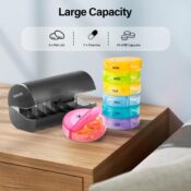 Weekly Pill Organizer from $4.99 After Coupon + Code (Reg. $10) - 7-Day,...