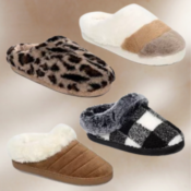 Kohl's Cyber Monday! Women’s Cozy Slippers on Sale $7.10 EACH After Code...