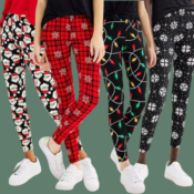 Women's Holiday Leggings as low as $6.25 EACH After Code + Kohl's Cash...