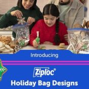 Ziploc Holiday Bags: Gallon Freezer 120-Count as low as $12.58 -10¢/Bag...