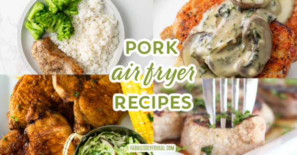 air fryer pork recipes